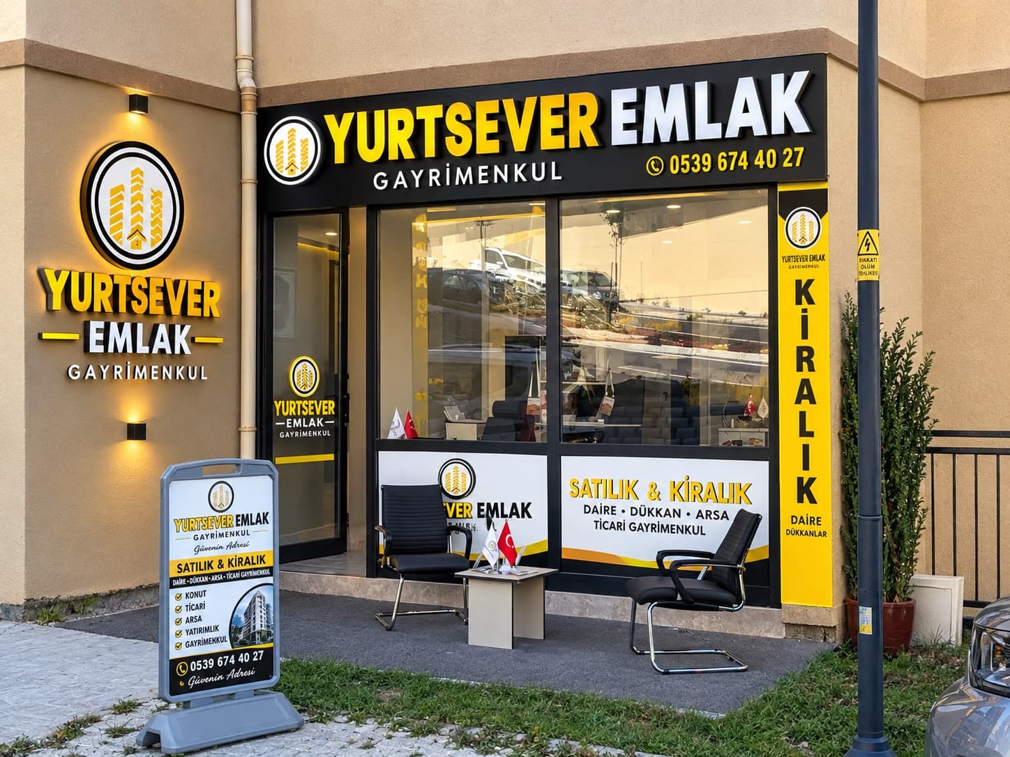 Yurtsever Emlak Maltepe TOKİ Atış Okulu ofisi